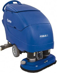 Clarke - 28" Cleaning Width, Battery Powered Floor Scrubber - 0.75 hp, 200 RPM, 23 Gal Tank Capacity - Americas Industrial Supply