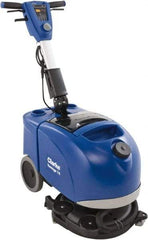 Clarke - 15" Cleaning Width, Battery Powered Floor Scrubber - 120 RPM, 3 Gal Tank Capacity - Americas Industrial Supply