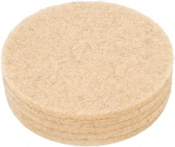 Clarke - 20" Diam Floor Pad - 20" Machine, Tan Pad, Polyester - Americas Industrial Supply