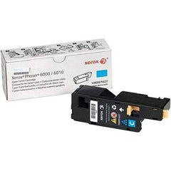 Xerox - Cyan Toner Cartridge - Use with Xerox Phaser 6010 - Americas Industrial Supply