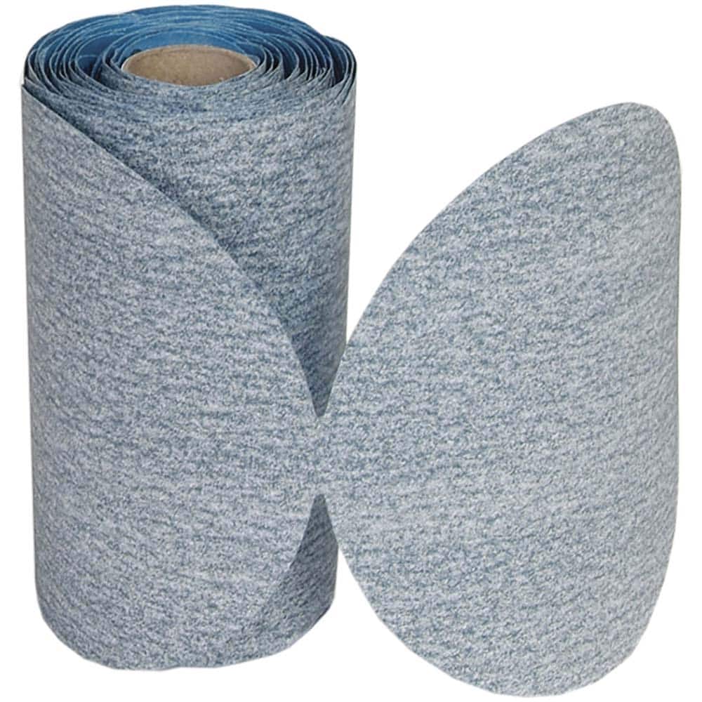Norton - 5" Diam, 240 Grit Silicon Carbide Adhesive PSA Disc - Americas Industrial Supply