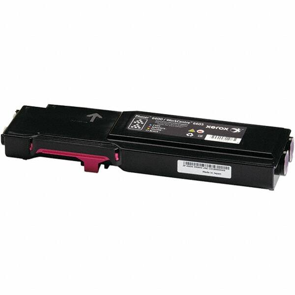 Xerox - Magenta Toner Cartridge - Use with Xerox Phaser 6600, WorkCentre 6605 - Americas Industrial Supply