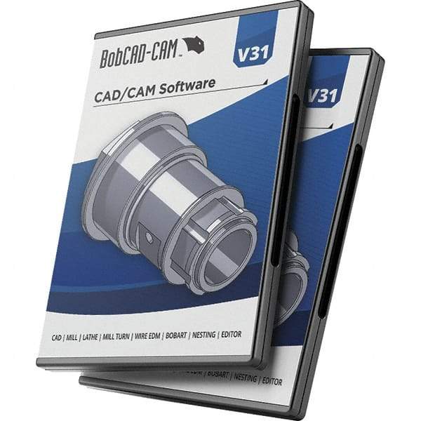 BobCAD-CAM - BobCAD-CAM V30 Mill 4 Axis Pro CD-ROM - Americas Industrial Supply