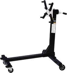Omega Lift Equipment - 750 Lb Capacity Engine Repair Stand - 36-3/4 to 36-3/4" High, 31-1/2" Chassis Width x 31-1/2" Chassis Length - Americas Industrial Supply