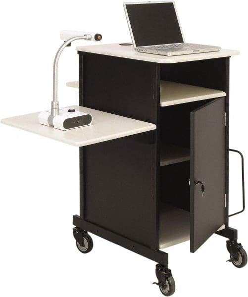 Oklahoma Sound - Audio-Visual Equipment Carts Style: Audio-Visual Width (Inch): 21 - Americas Industrial Supply