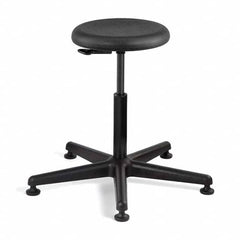 Bevco - Swivel & Adjustable Stools Type: Adjustable Backless Stool Base Type: Nylon - Americas Industrial Supply