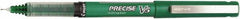 Pilot - Precision Point Roller Ball Pen - Green - Americas Industrial Supply