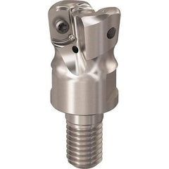 Seco - R217.21.RE 10mm Threaded Shank Milling Tip Insert Holder & Shank - 1.102362" Projection, 1" Neck Diam, M10 Neck Thread, 20mm Nose Diam, 28mm OAL, Tool Steel Tool Holder - Americas Industrial Supply