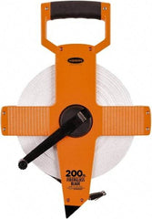 Keson - 200' x 1/2" Tape Measure - 1/8" Graduation - Americas Industrial Supply