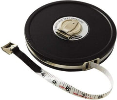 Keson - 100' x 1/2" Tape Measure - 1/8" Graduation - Americas Industrial Supply