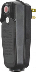 Tower - 0 Outlet, 125 Volt, 15 Amp Rating, Right Angle, Commercial, Industrial GFCI - Cordless - Americas Industrial Supply