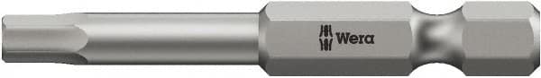 Wera - 0.1563" Hex Bit - 1/4" Hex Drive, 6" OAL - Americas Industrial Supply