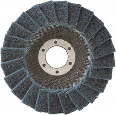 Camel Grinding Wheels - 180 Grit, 4-1/2" Disc Diam, 5/8-11 Center Hole, Type 29 Silicon Carbide Flap Disc - 13,300 Max RPM, Non-Woven Backing, Arbor Attaching System, Non-Woven - Americas Industrial Supply