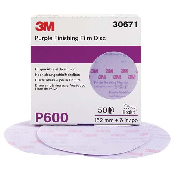 3M - Hook & Loop Discs Abrasive Type: Film Disc Disc Diameter (Inch): 6 - Americas Industrial Supply