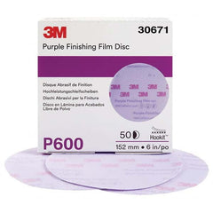 3M - Hook & Loop Discs Abrasive Type: Film Disc Disc Diameter (Inch): 6 - Americas Industrial Supply