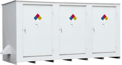 Enpac - Outdoor Safety Storage Buildings Number of Drums: 14 Fire Rated: Yes - Americas Industrial Supply