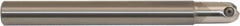 Millstar - 25mm Cut Diam, 175mm Max Depth of Cut, 25mm Shank Diam, 200mm OAL, Indexable Ball Nose End Mill - Straight Shank, CBSFCY Toolholder, MB, MBT, RBT Insert - Americas Industrial Supply