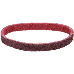 Dynabrade - 1-1/2" Wide x 30" OAL, Aluminum Oxide Abrasive Belt - Aluminum Oxide, Medium, Nonwoven, X Weighted Cloth Backing, Wet/Dry - Americas Industrial Supply