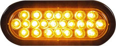 Buyers Products - 6 Flash Rate, Recessed Mount Emergency Strobe Light Assembly - Powered by 12 to 24 Volts, Amber - Americas Industrial Supply