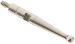 SPI - 2mm Ball Diam, Steel, Ball Test Indicator Contact Point - Use with Peacock Test Indicators - Americas Industrial Supply