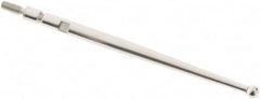 SPI - 2mm Ball Diam, Steel, Ball Test Indicator Contact Point - 1.47" Contact Point Length, Use with Teclock Test Indicators - Americas Industrial Supply
