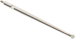 SPI - 2mm Ball Diam, Carbide, Ball Test Indicator Contact Point - 1.437" Contact Point Length, Use with Tesa Test Indicators - Americas Industrial Supply