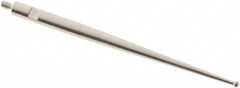 SPI - 1mm Ball Diam, Carbide, Ball Test Indicator Contact Point - 1.437" Contact Point Length, Use with Tesa Test Indicators - Americas Industrial Supply