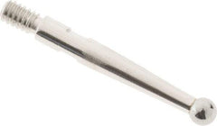 SPI - 2mm Ball Diam, Steel, Ball Test Indicator Contact Point - Use with Starrett Test Indicators - Americas Industrial Supply