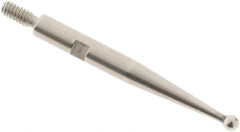 SPI - 1.5mm Ball Diam, Steel, Ball Test Indicator Contact Point - 0.812" Contact Point Length, Use with Interapid Test Indicators - Americas Industrial Supply
