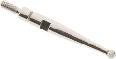 SPI - 1.5mm Ball Diam, Carbide, Ball Test Indicator Contact Point - 0.688" Contact Point Length, Use with Interapid Test Indicators - Americas Industrial Supply