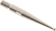 SPI - 0.8mm Ball Diam, Carbide, Ball Test Indicator Contact Point - Use with Starrett Test Indicators - Americas Industrial Supply