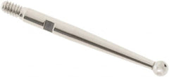 SPI - 2mm Ball Diam, Carbide, Ball Test Indicator Contact Point - Use with Starrett Test Indicators - Americas Industrial Supply
