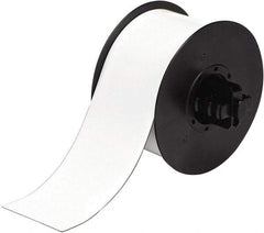 Brady - 2-1/2" Wide x 300" Long, White Magnetic Magnetic Tape - For BBP30 Label Printer, BBP33 Label Printer, BBP35 Multicolor Sign & Label Printer, BBP37 Color & Cut Sign & Label Printer, BradyPrinter S3100, BBP31 Sign & Label Printer - Americas Industrial Supply
