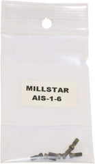 Millstar - Torx Insert Screw for Indexable Milling Cutters & Modular Heads - M12 Thread, Industry Std AIS-1-6, For Use with End Mills & Milling Heads - Americas Industrial Supply