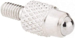 SPI - M2.5, 3mm Ball Diam, Carbide Cupped Ball Contact Point - 7mm Contact Point Length, Use with Dial Indicators - Americas Industrial Supply