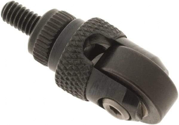 SPI - #4-48, 3/8" Ball Diam, Steel Roller Contact Point - 1/2" Contact Point Length, Use with Dial Indicators - Americas Industrial Supply