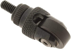 SPI - #4-48, 3/8" Ball Diam, Steel Roller Contact Point - 1/2" Contact Point Length, Use with Dial Indicators - Americas Industrial Supply