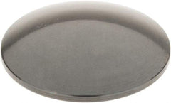SPI - #4-48, 3/4" Ball Diam, Black Oxide Steel Radius Button Contact Point - 1/4" Contact Point Length, Use with Dial Indicators - Americas Industrial Supply