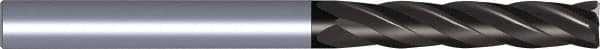 Kennametal - 16mm, 4 Flute, Single End, Solid Carbide, Corner Chamfer End Mill - 92mm OAL, 30° Helix, Right Hand Flute, 32mm LOC, Right Hand Cut - Americas Industrial Supply