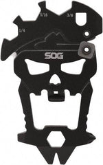 SOG Specialty Knives - 12 Piece, Multi-Tool Set - Black, 2-1/4" OAL, 2-1/4" Closed Length - Americas Industrial Supply