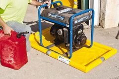 Enpac - Spill Pallets, Platforms, Sumps & Basins Type: Absorbent Pad Sump Capacity (Gal.): 0.59 - Americas Industrial Supply