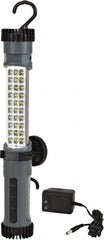 Value Collection - 3.6 Volts, 300 Lumens, Cordless Work Light - Gray/Black, 5 hr Run Time - Americas Industrial Supply