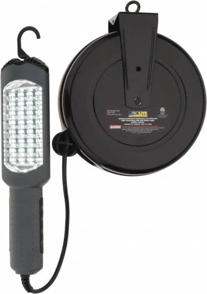 Value Collection - 120 Volt, 1,440 Watt, Electric, LED Portable Drop Light Work Light - 30' Cord, 1 Head, 450 Lumens, ABS - Americas Industrial Supply