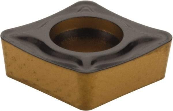 Tungaloy - CNGG431 Grade TH10 Carbide Turning Insert - 80° Diamond, 1/2" Inscr Circle, 3/16" Thick, 1/64" Corner Radius - Americas Industrial Supply