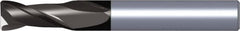 Kennametal - 14mm, 22mm LOC, 14mm Shank Diam, 83mm OAL, 2 Flute, Solid Carbide Square End Mill - Single End, TiAlN Finish, Spiral Flute, 30° Helix, Centercutting, Right Hand Cut, Right Hand Flute, Series 2CH..DK-DL - Americas Industrial Supply