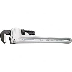 Rothenberger - Pipe Wrenches Type: Cast Aluminum Pipe Wrench Maximum Pipe Capacity (Inch): 5 - Americas Industrial Supply