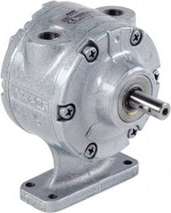 Gast - 1.7 hp Reversible Face Air Actuated Motor - 0:00 Gear Ratio, 3,000 Max RPM, 1.94" Shaft Length, 5/8" Shaft Diam - Americas Industrial Supply