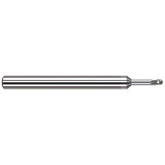 Harvey Tool - Ball End Mills; Mill Diameter (mm): 3.00 ; Mill Diameter (Decimal Inch): 0.1181 ; Number of Flutes: 3 ; Length of Cut (mm): 4.5000 ; Length of Cut (Decimal Inch): 0.1772 ; Material: Solid Carbide - Exact Industrial Supply