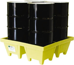 Enpac - Spill Pallets, Platforms, Sumps & Basins Type: Spill Deck or Pallet Number of Drums: 4 - Americas Industrial Supply