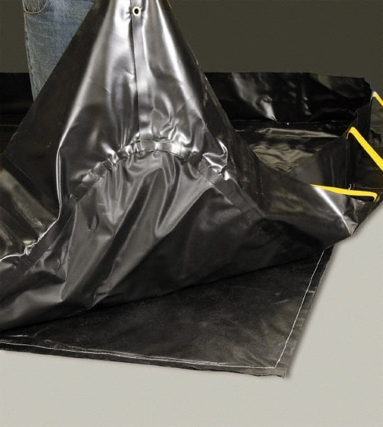 Collapsible/Portable Spill Containment Accessories; Accessory Type: Berm Ground Pad; Spill Containment Compatibility: ENPAC Berms; Length (Feet): 168 in; 14.0 ft; Length (Inch): 168 in; 14.0 ft; 168; Width (Feet): 66.0 ft; Color: Black; Overall Length: 16